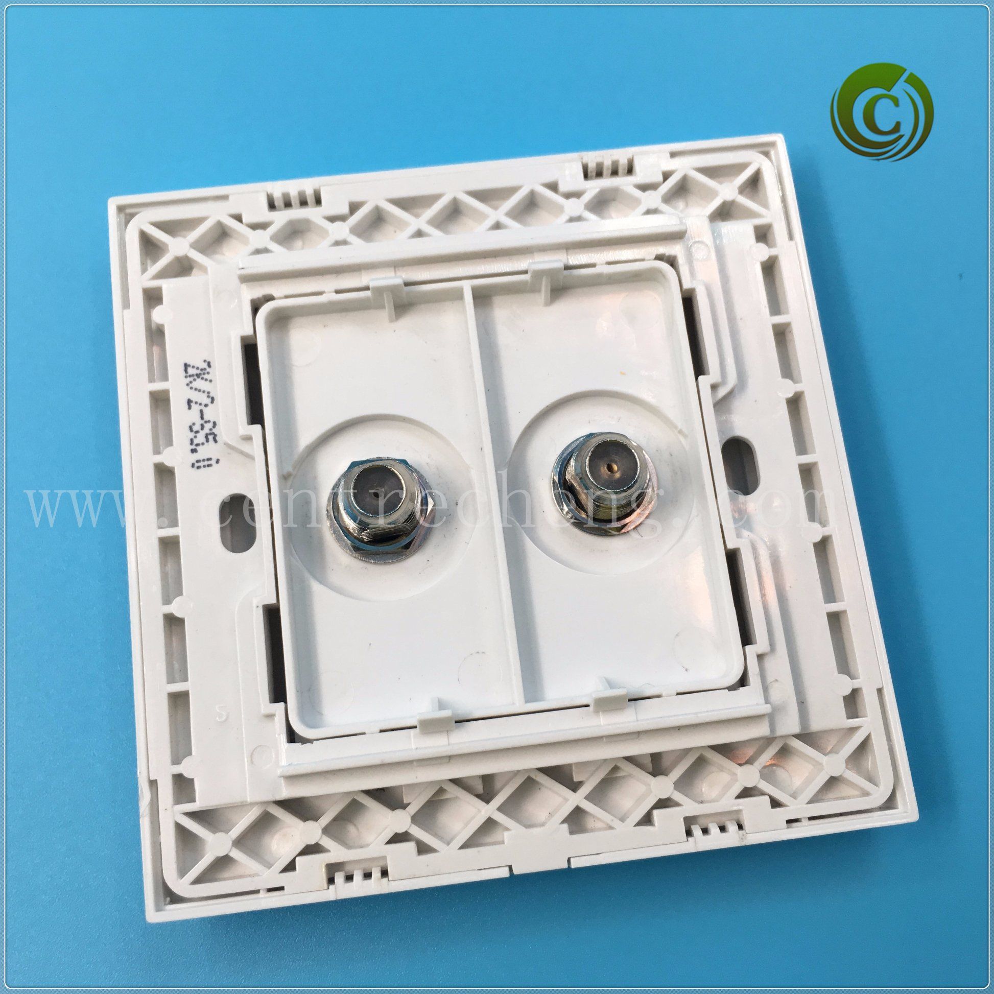 White TV Broadband Socket Wall Socket Plastic Socket Square Socket Best Sell