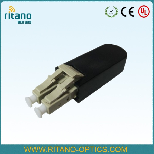 LC Loopback Fiber Optic Patch Cord with Low Loss at 0.25dB Only