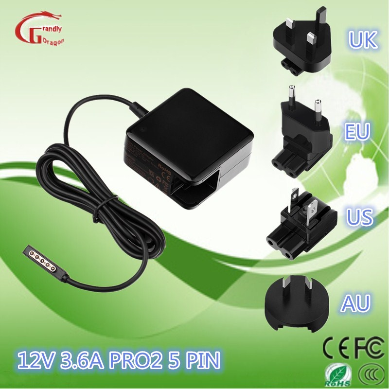 Microsoft 12V 3.6A Power Bank Charger