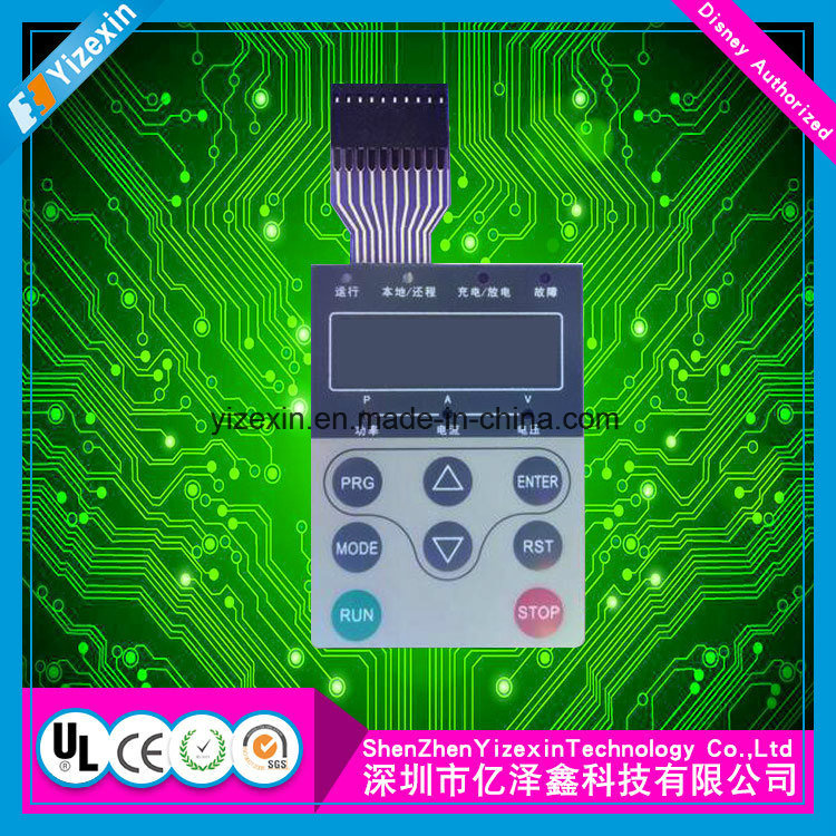 Pet Cooking Machine Button Membrane Panel Switch Durable Touch Panel Switch