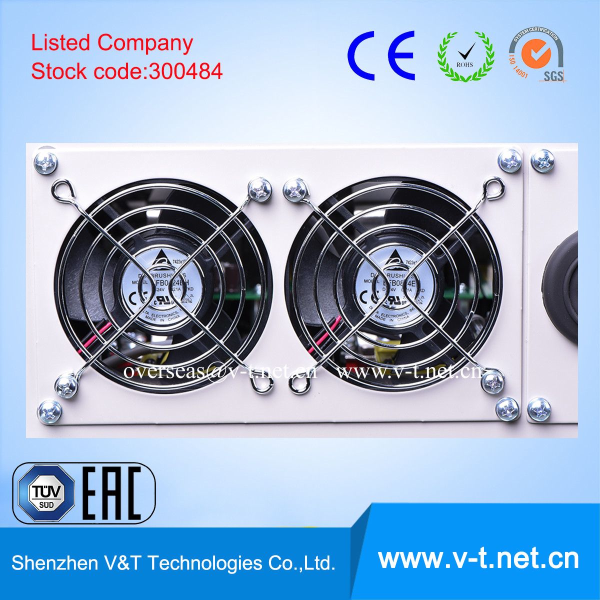 V&T V5-H Closeloop Control Frequency Converter/VSD/VFD with Ce Certificate 18.5 to 30kw - HD