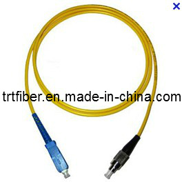 Sc/Upc-FC/Upc Simplex Singlemode Fiber Optic Patch Cord