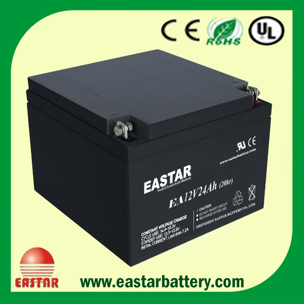 12V 24ah Solar Use Lead-Acid Battery From China