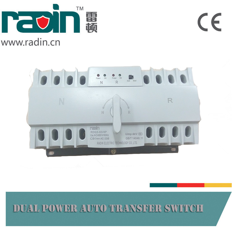 Cheap Price with High Quality Rdq3-63 Automatic Transfer Switch (ATS)