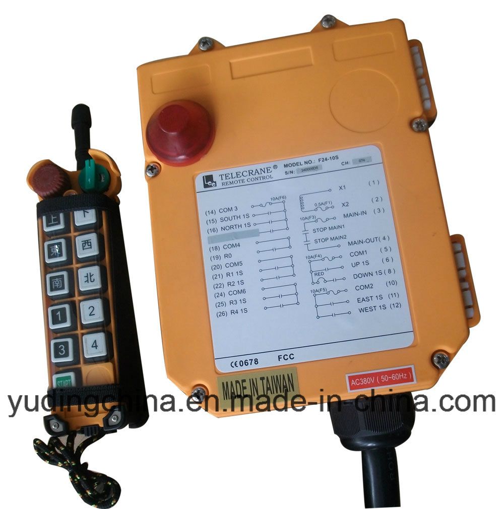 F24-10s 10 Channel Wireless RF Remote Control on off Switch