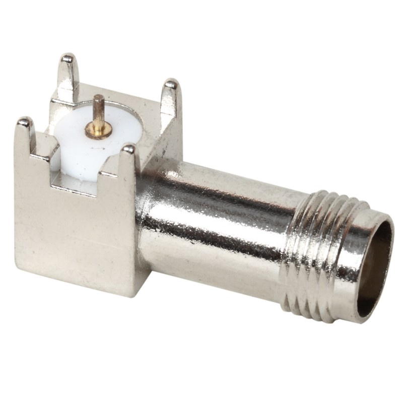 TNC Connector Female Right Angle for PCB Mount