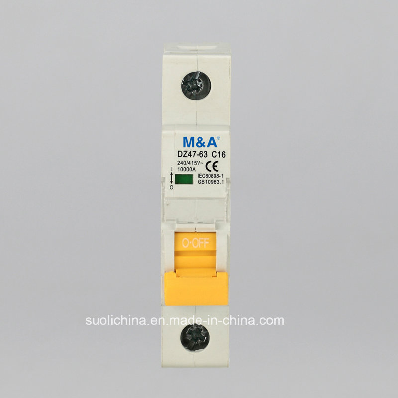 Mdz47-65 Series Circuit Breaker Electric MCB