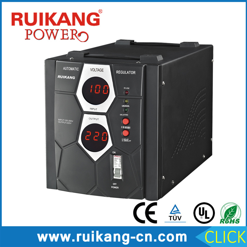 Best Quality OEM Used in Car 5000 Watt AC Automatic Voltage Regulator Stabilizer with Ce and ISO9001