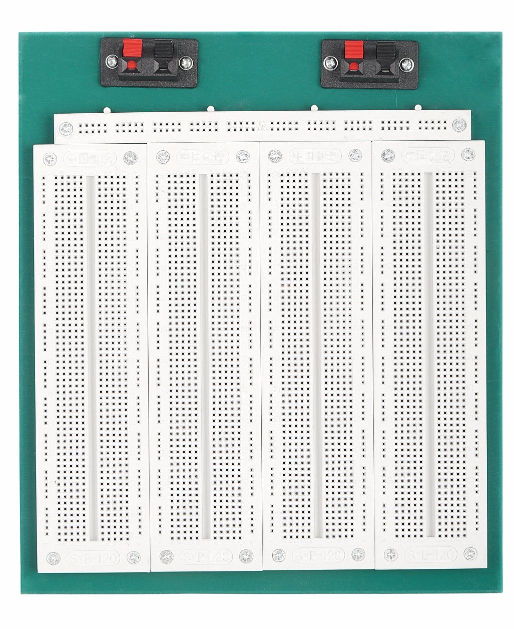 Two Switch Plastic Plate Breadboard Syb-500 2900 Points