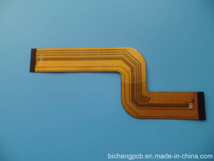 Polyimide 50um Flex PCB Board with Yellow Mask