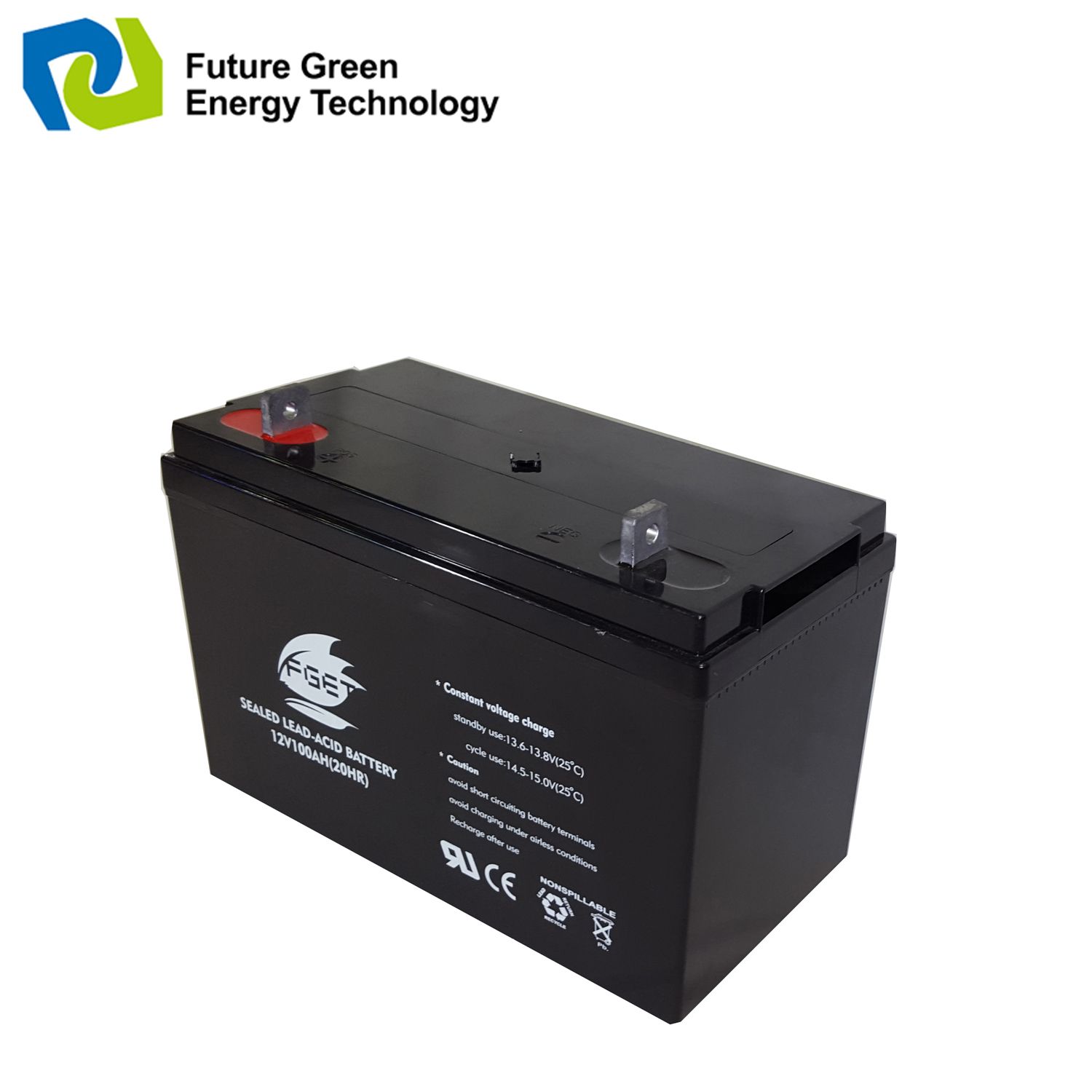 12V 100ah Low Self Discharge Sealed Solar Power Battery for Backup