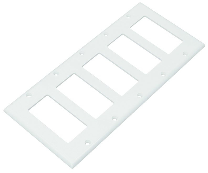 American 5 Gang Decora Switch Cover UL Approval