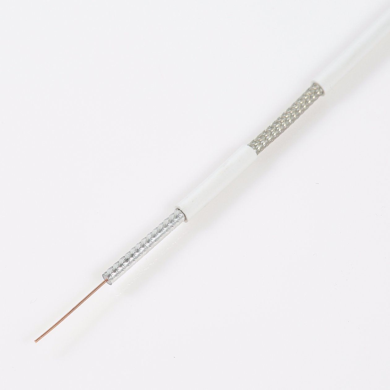 Rg59 Coaxial Cable Al Braiding CCS Cable