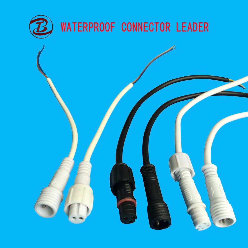 China Good Quality 2 3 4 Pin Panel Mount Waterproof Connector