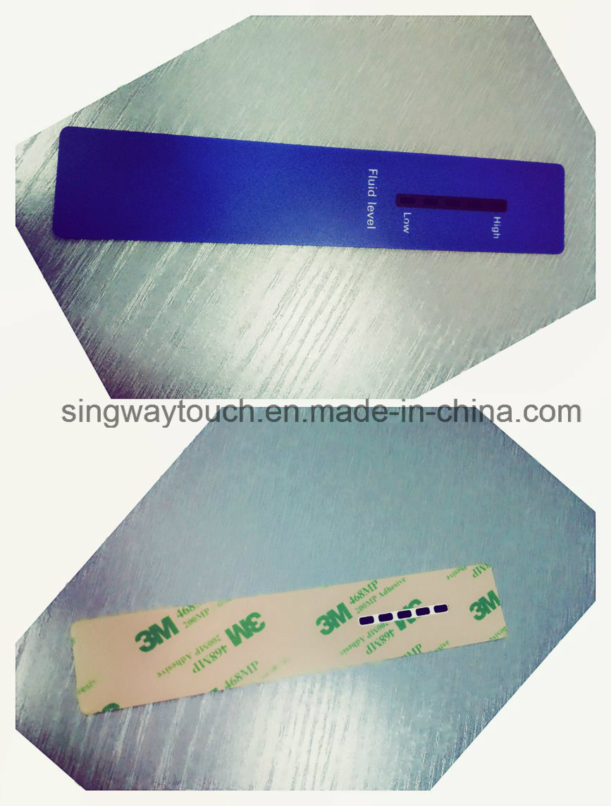 High Quality Membrane Switch Panel with Five Windows