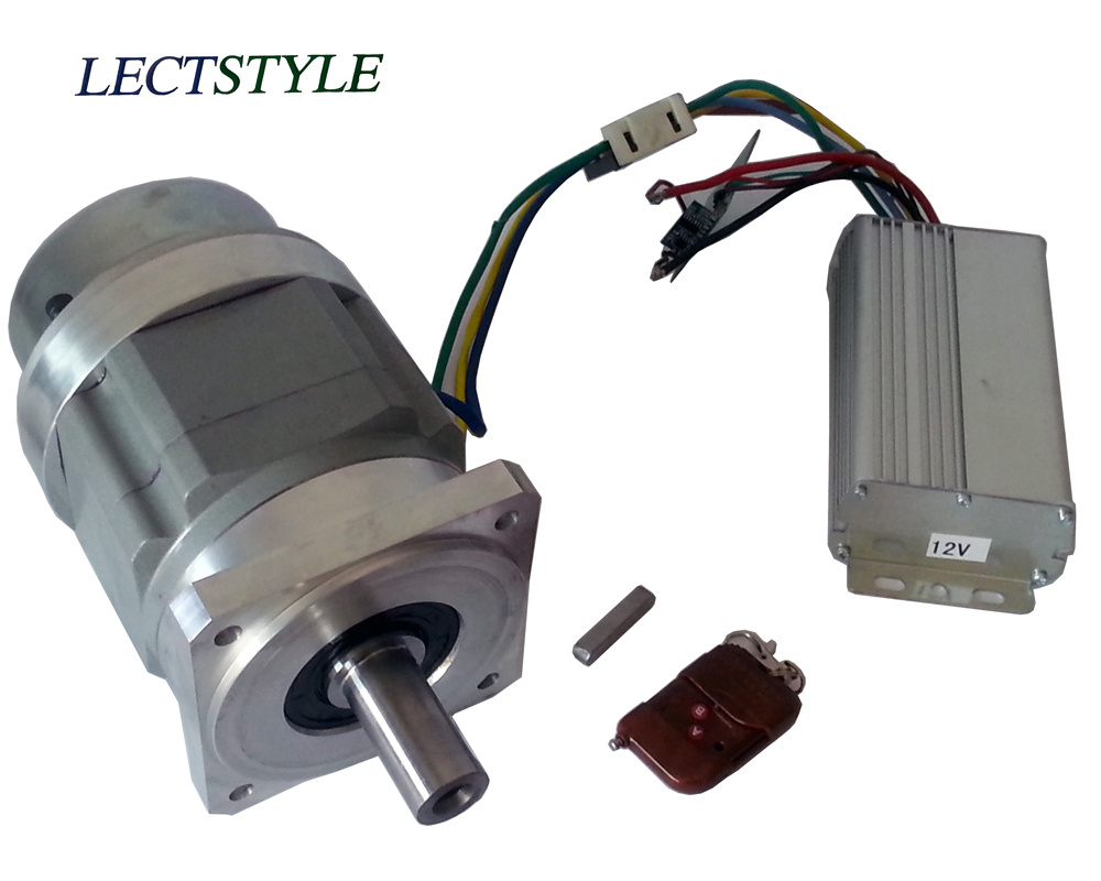 12VDC Brushless DC Motor with Output Speed 4-5rpm