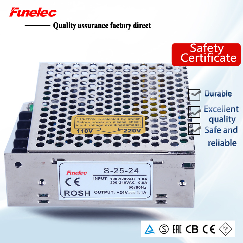 S-25-5 25W 5V 5A SMPS AC/DC Converter Power Supply