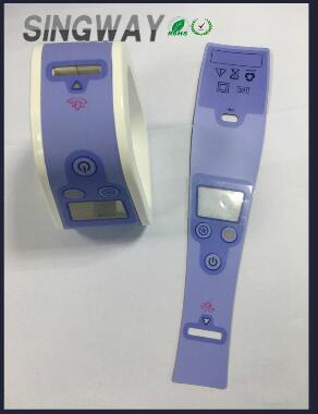 Five Color Flexible Membrane Switch with Skylight by Singway