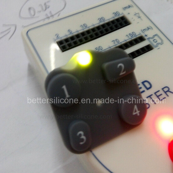 Translucent Silicone Backlight Button Pad