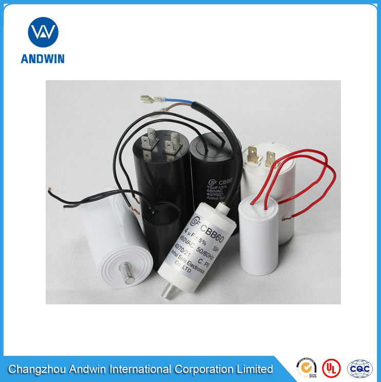 Electronic Component Cbb60 Capacitor