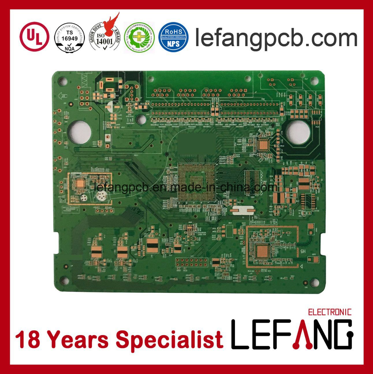 Professional Circuit Board PCB Manufacturer for Industrial Control