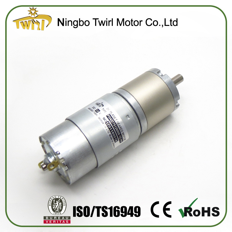 High Torque 42mm Planetary Gearbox DC Brushed Gear Motor