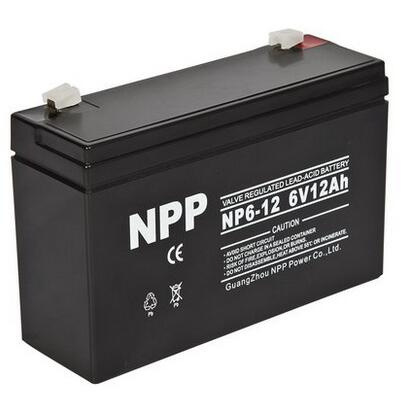 Npp 6V 12ah Battery Np6-12