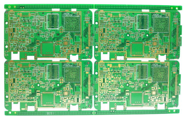 1.0mm 8 Layer PCB Board with Blind Buried Vias for Electronics