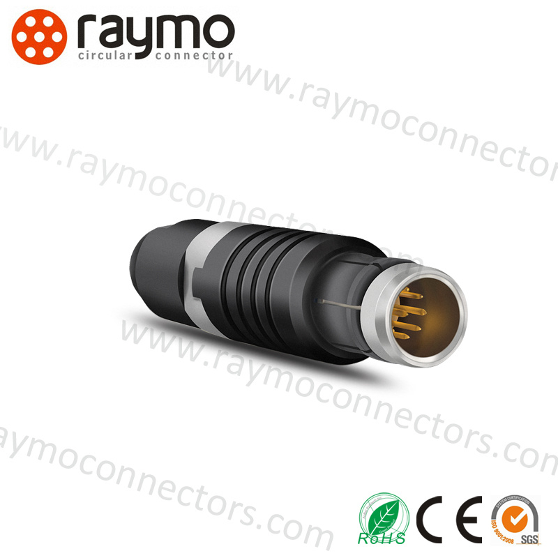 Fischeres S105 Z054 Female Cable Mounted Plug Metal Push Pull Military Connector