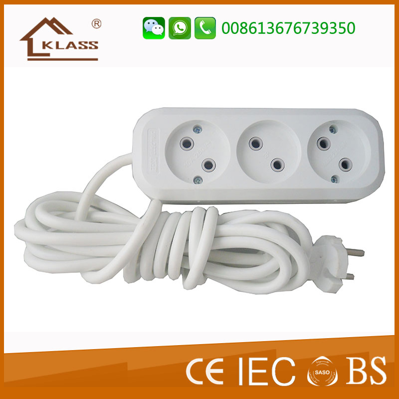 16A Euro Triple Earthed Socket