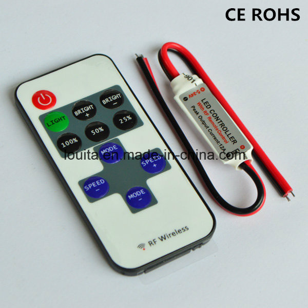 Mini RF Controller for LED Single Color Strip