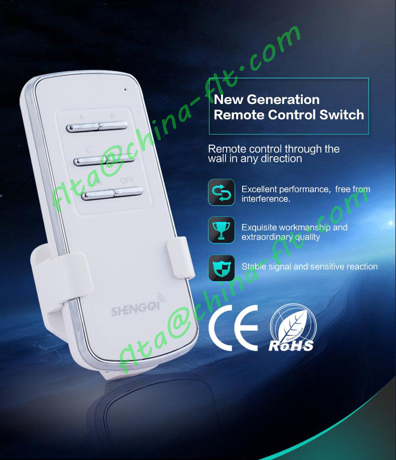 Rolling Code Remote Control with Receiver and Transmitter