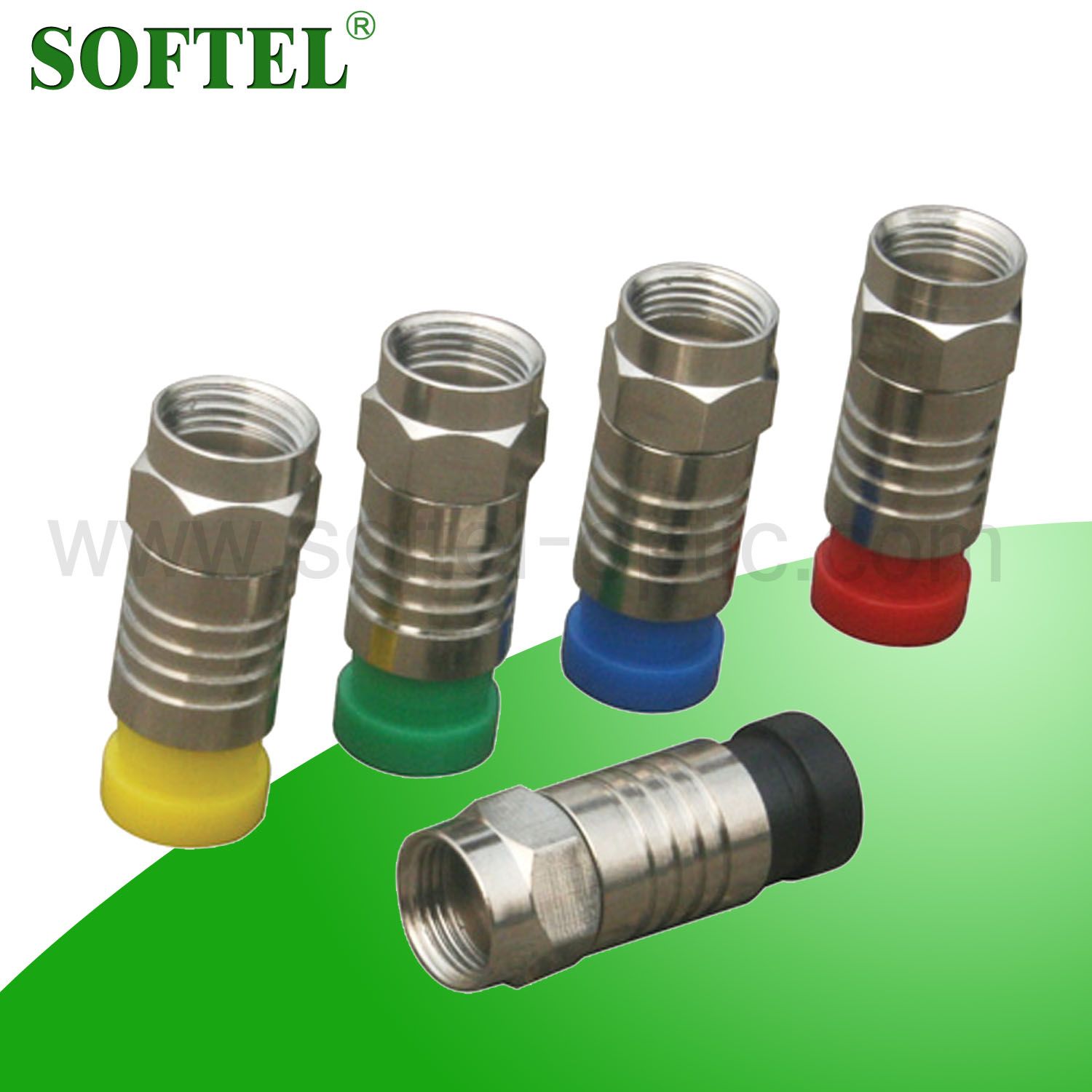 RG6 Coaxial Cable Compression Connector