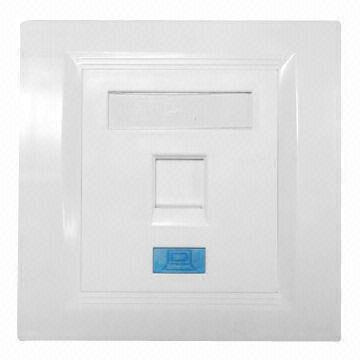 86 Type Single Port Faceplate with Best Price (ST-FP01-X2)