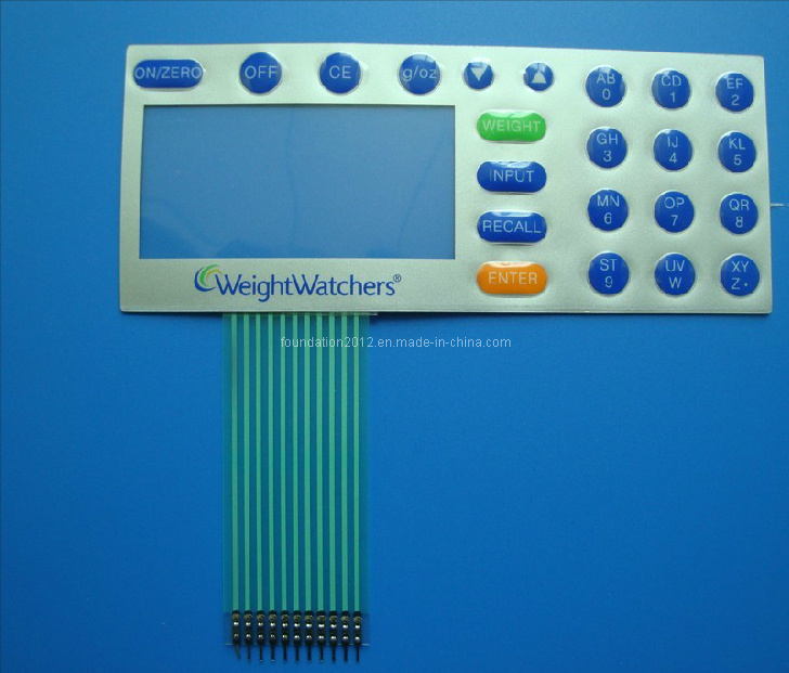 Silk Screen Printing Circuit Keyboard Panel Keypad Membrane Switch