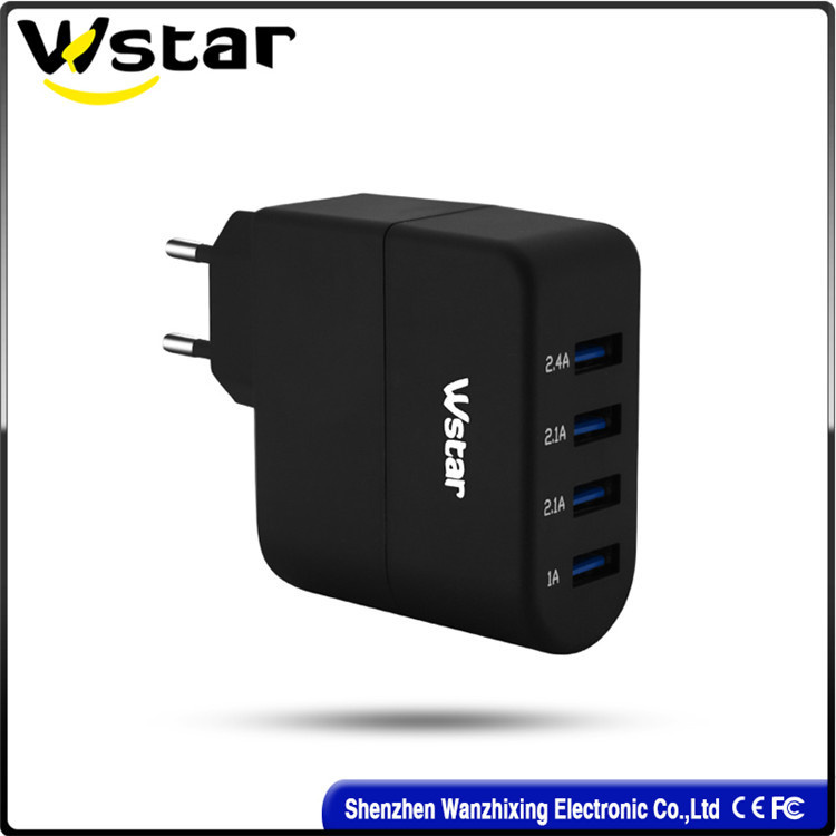 Multi Port USB Travel Adapter for Mobile Phone