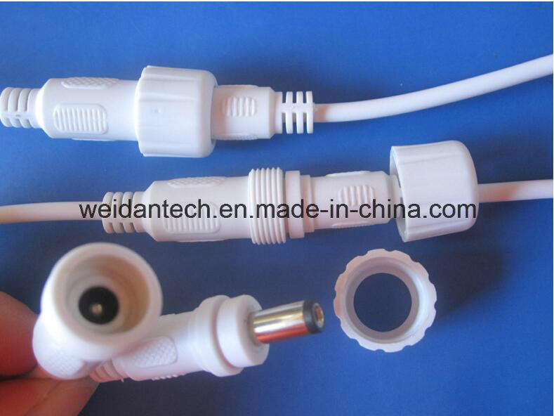 DC Power Extension Cable with Water Proof Plug