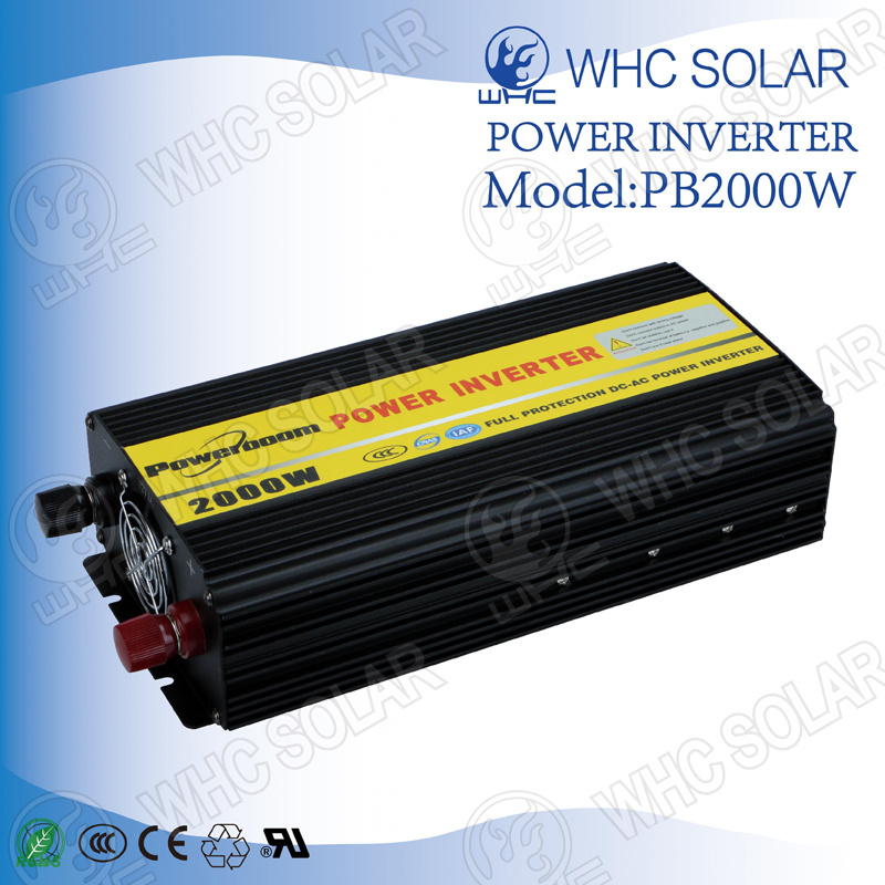 2000W 12V Pure Sine Wave Power Inverter for Solar System