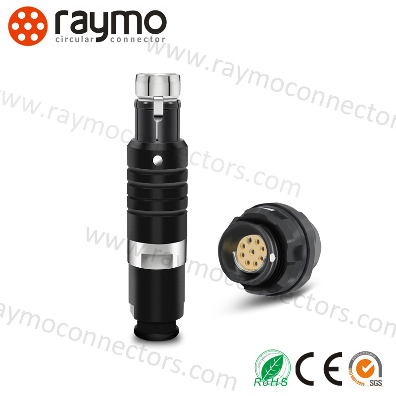Raymo 2f/104 Series Waterproof Connector IP68 2pin 3pin 4pin...19pin Circular Connector