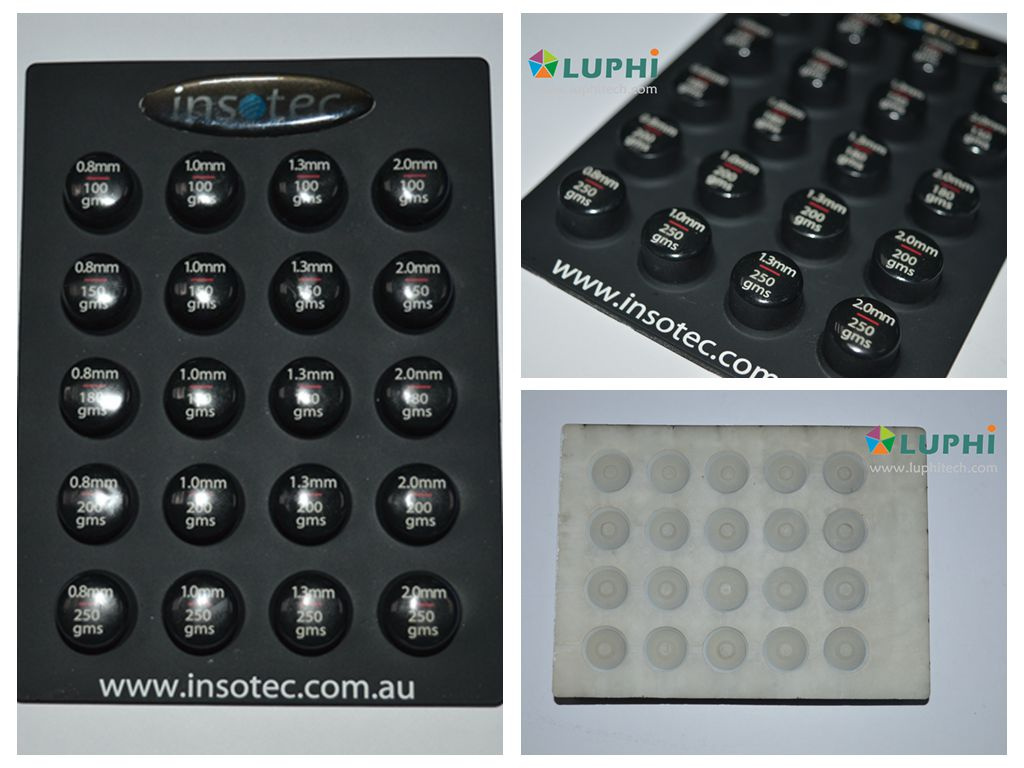 High Quality Customized Silicone Rubber Keypad with PU Coating