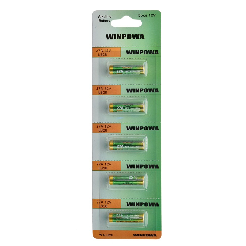 Compact Size Remote Control 27A Battery