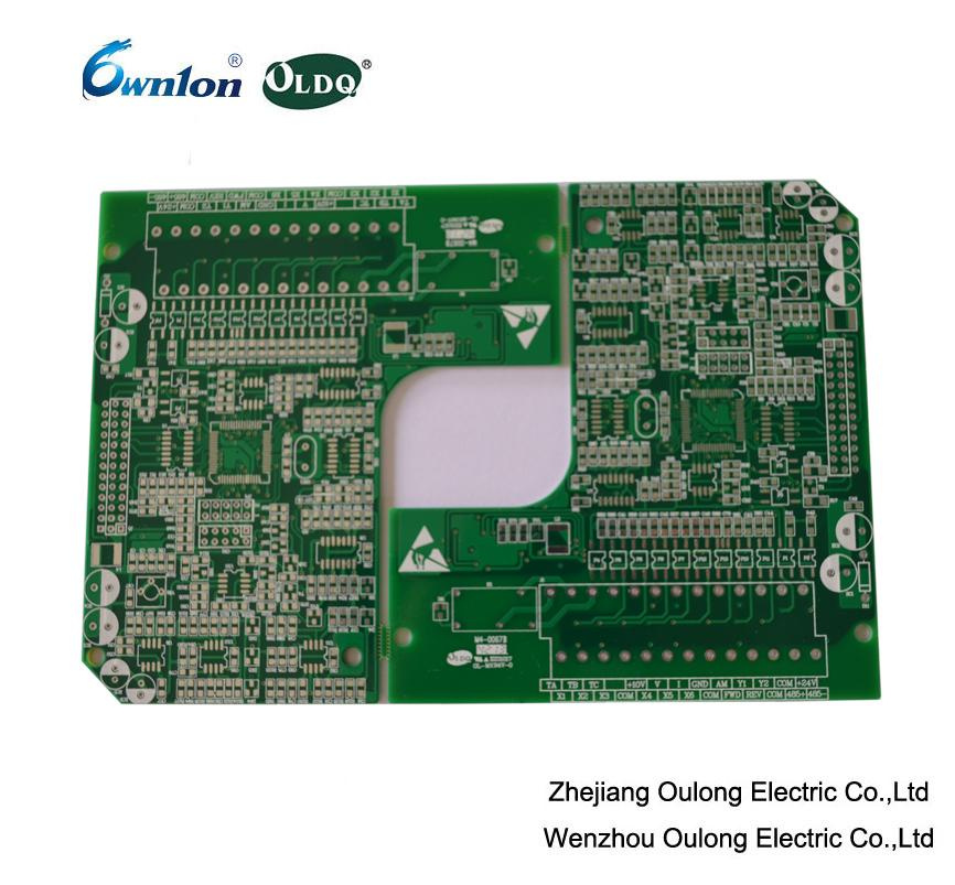 4 Layer Hal PCB with Green Solder Mask