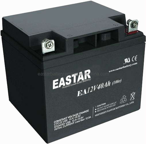 Hot 12V 40ah Lead Acid Rechargeable Battery for UPS