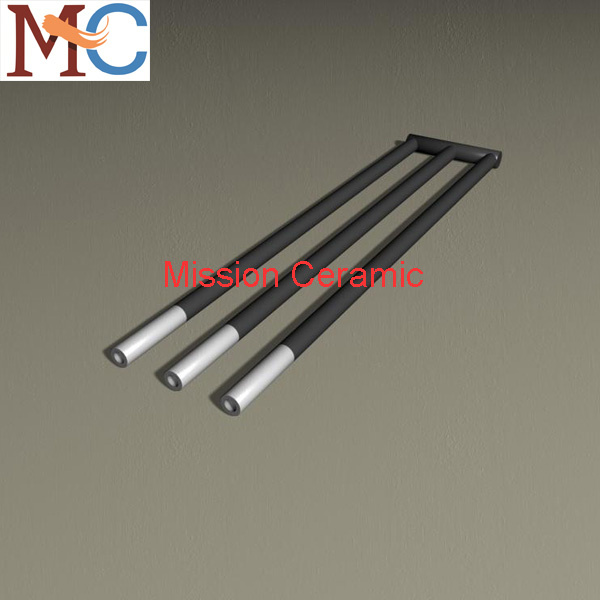 Thermoelectric W Type Sic Heating Element Silicon Carbide