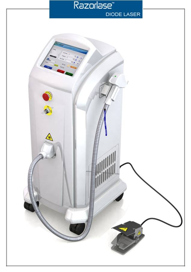 808nm Diode Laser Permanent and Complete Hair Removal Machine