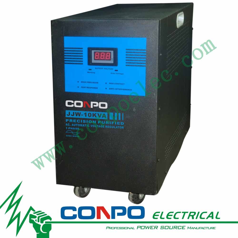 Jjw-10kVA Ferro-Resonant/Precision Purified/Contactless Voltage Stabilizer/Regulator