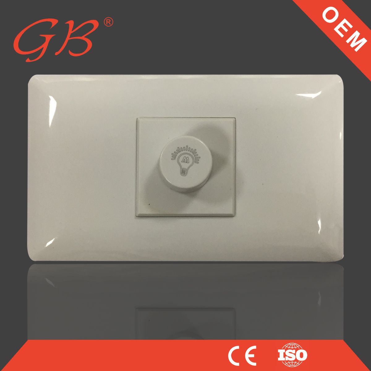 American Type Electrical Dimmer Wall Switch