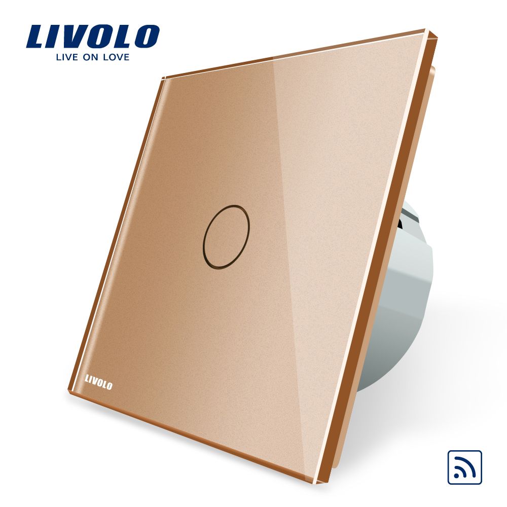 Livolo EU Standard Wall Light Remote Touch Switch Vl-C701r-13