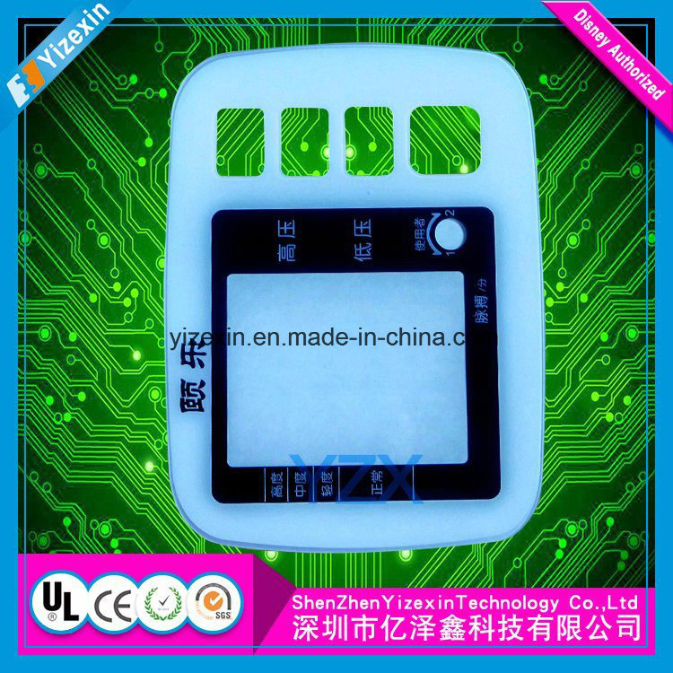 Tactile Capacitive Membrane Keyboard Switch with LCD Window