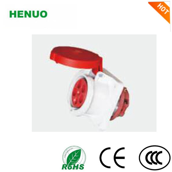 Panel Socket 3p 32A IP 67 Flush Mounted 110V